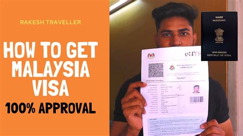 malaysia tourist visa for indians cost